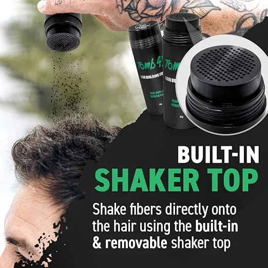 Tomb45 Hair Building Fibers - Black - .88 oz