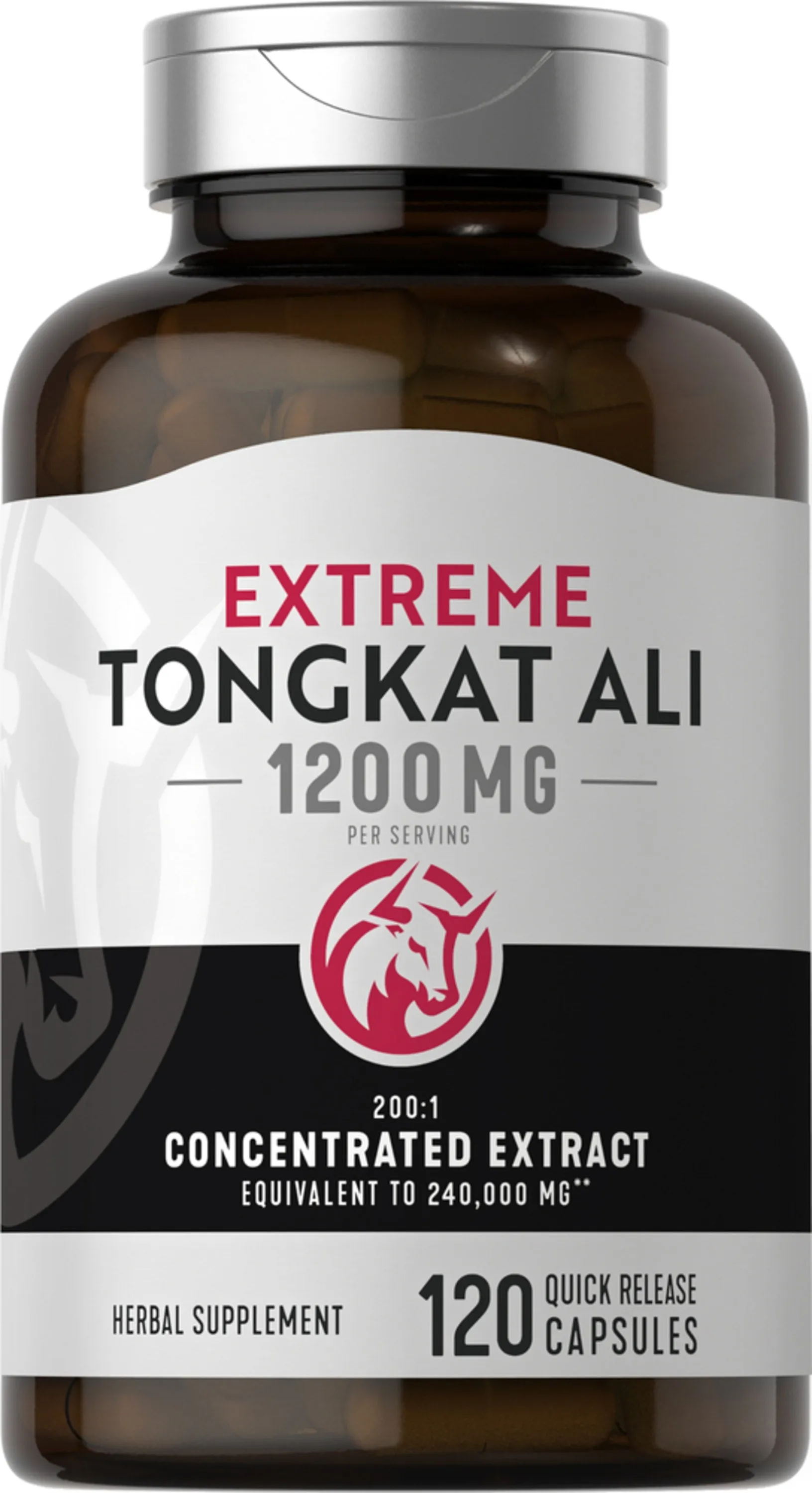 Tongkat Ali Longjack, 1200 mg (per serving), 120 Quick Release Capsules