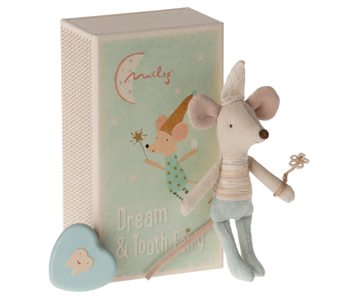 Tooth Fairy Mouse, Little Brother In Matchbox
