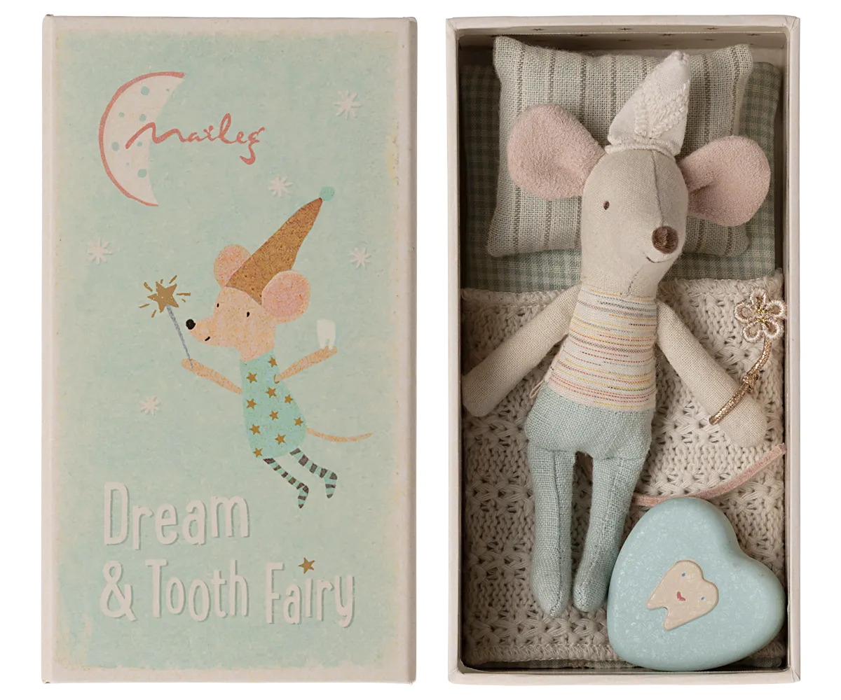 Tooth Fairy Mouse, Little Brother In Matchbox