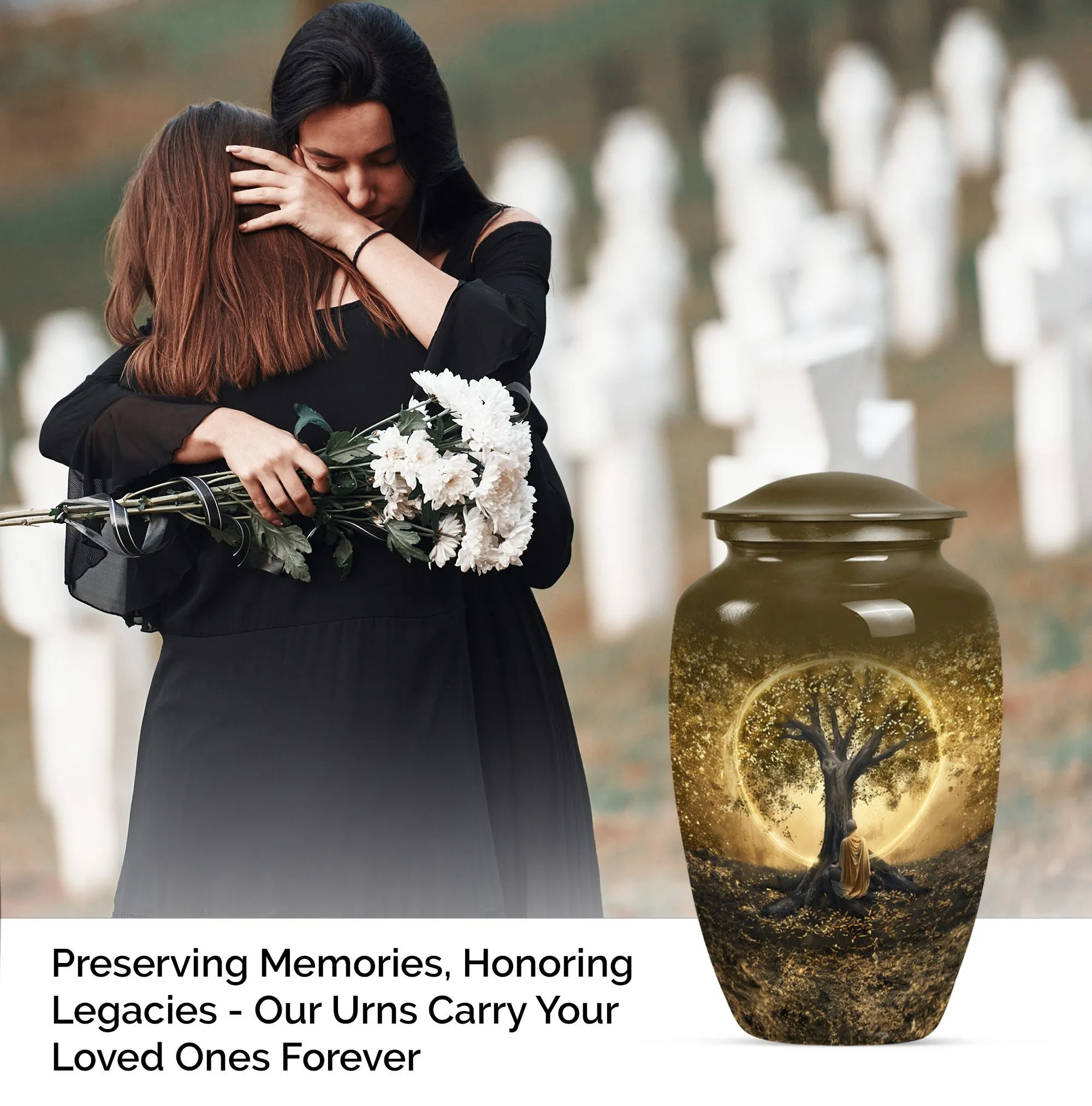 Tree of Life Cremation Keepsake Urn for Lasting Memories