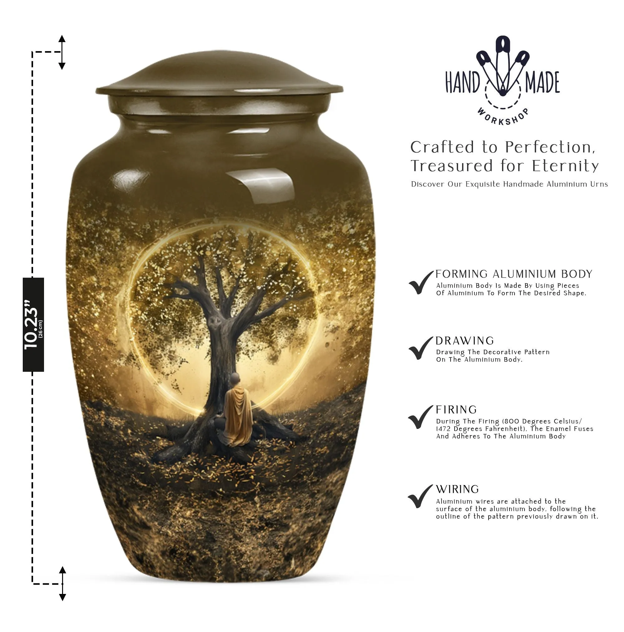 Tree of Life Cremation Keepsake Urn for Lasting Memories