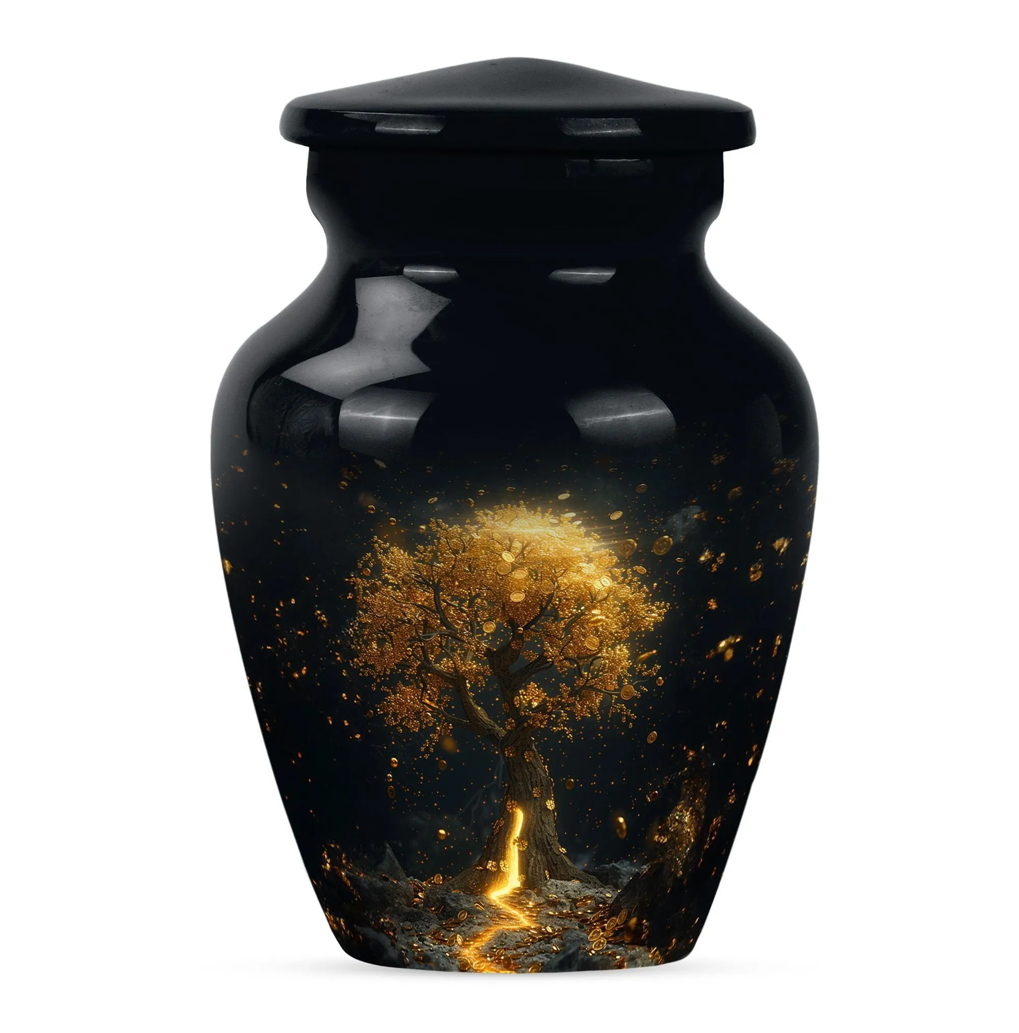 Tree of Life Eternity Cremation Urn, Artful Memorial Urn