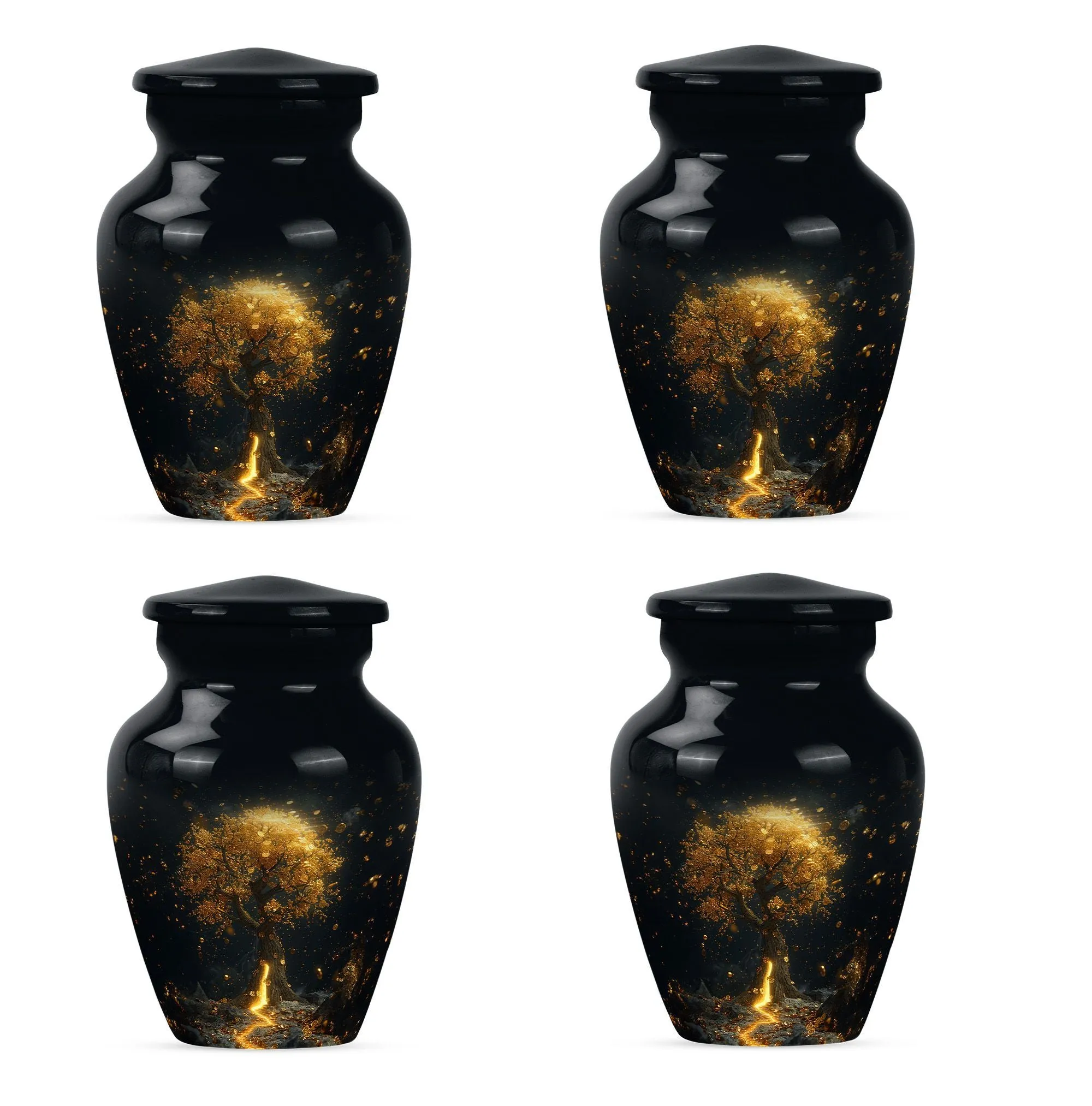 Tree of Life Eternity Cremation Urn, Artful Memorial Urn