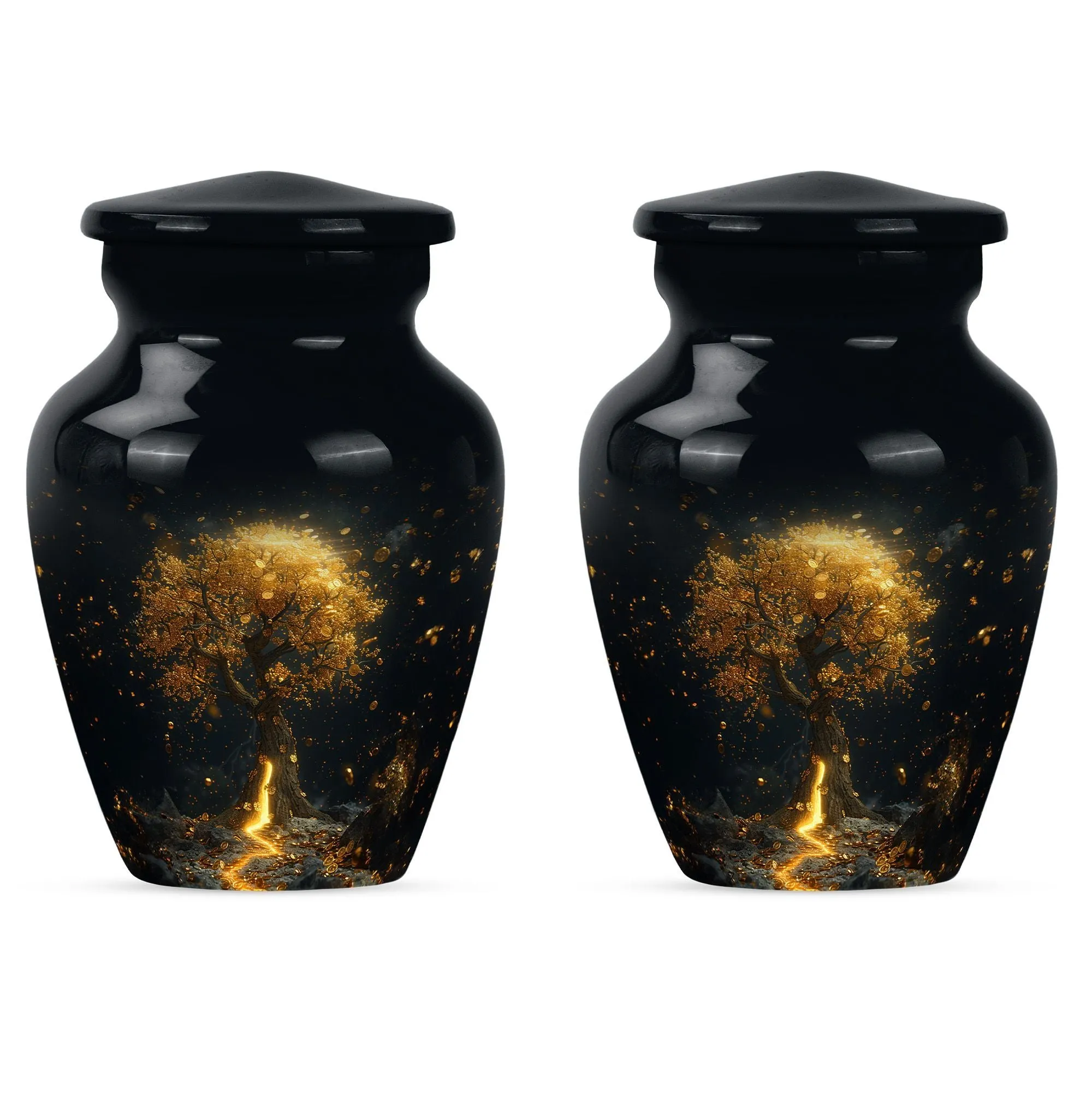 Tree of Life Eternity Cremation Urn, Artful Memorial Urn