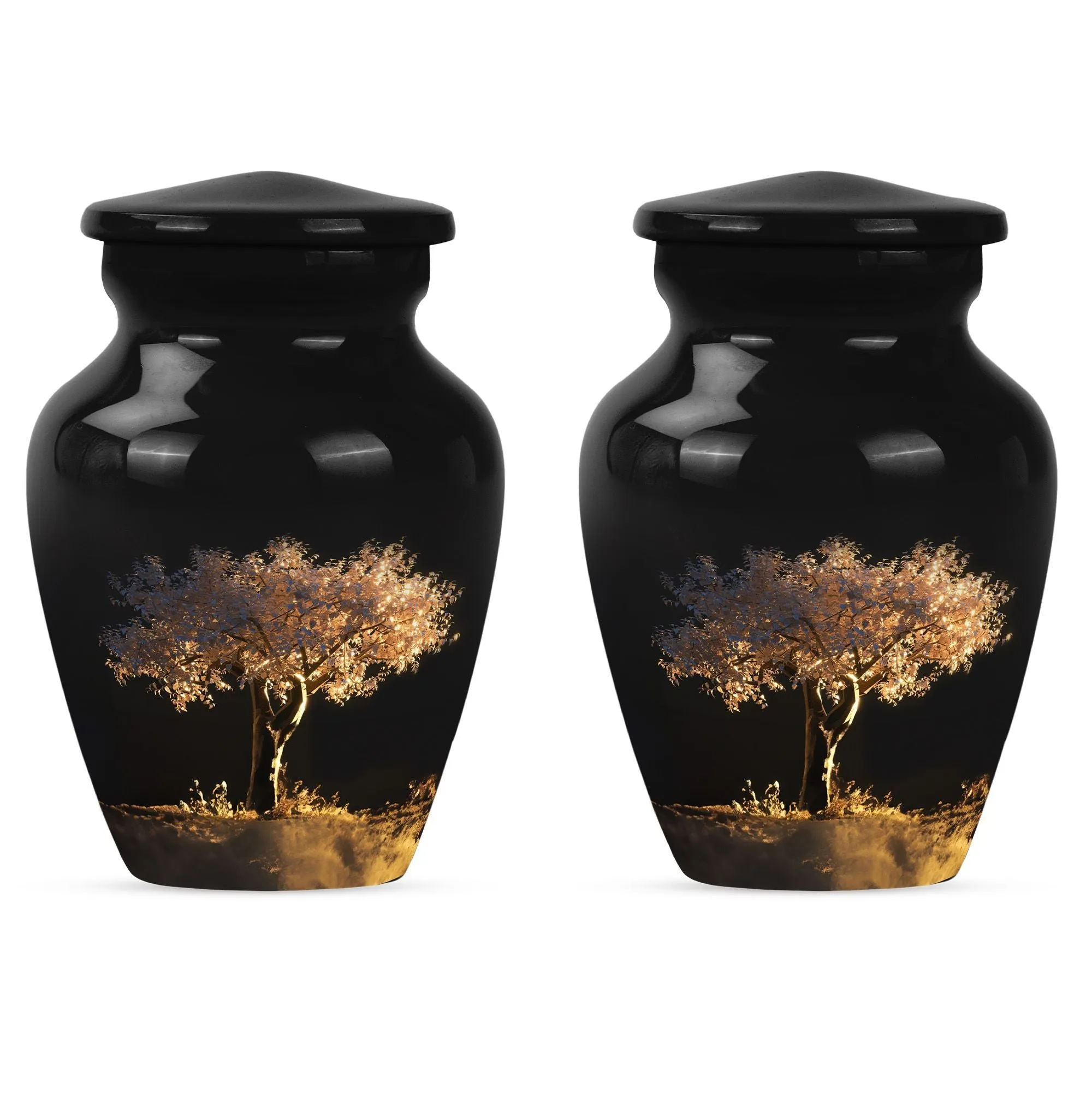 Tree of Life Rise Cremation Urn For Storing  Adult Human Ashes