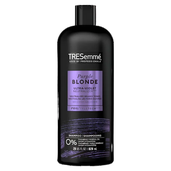 TRESemmé Purple Blonde Shampoo For Blonde or Silver Colored Hair Ultra-Violet Neutralizer Formulated with Pro Style Technology