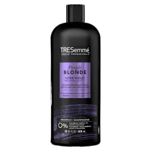 TRESemmé Purple Blonde Shampoo For Blonde or Silver Colored Hair Ultra-Violet Neutralizer Formulated with Pro Style Technology