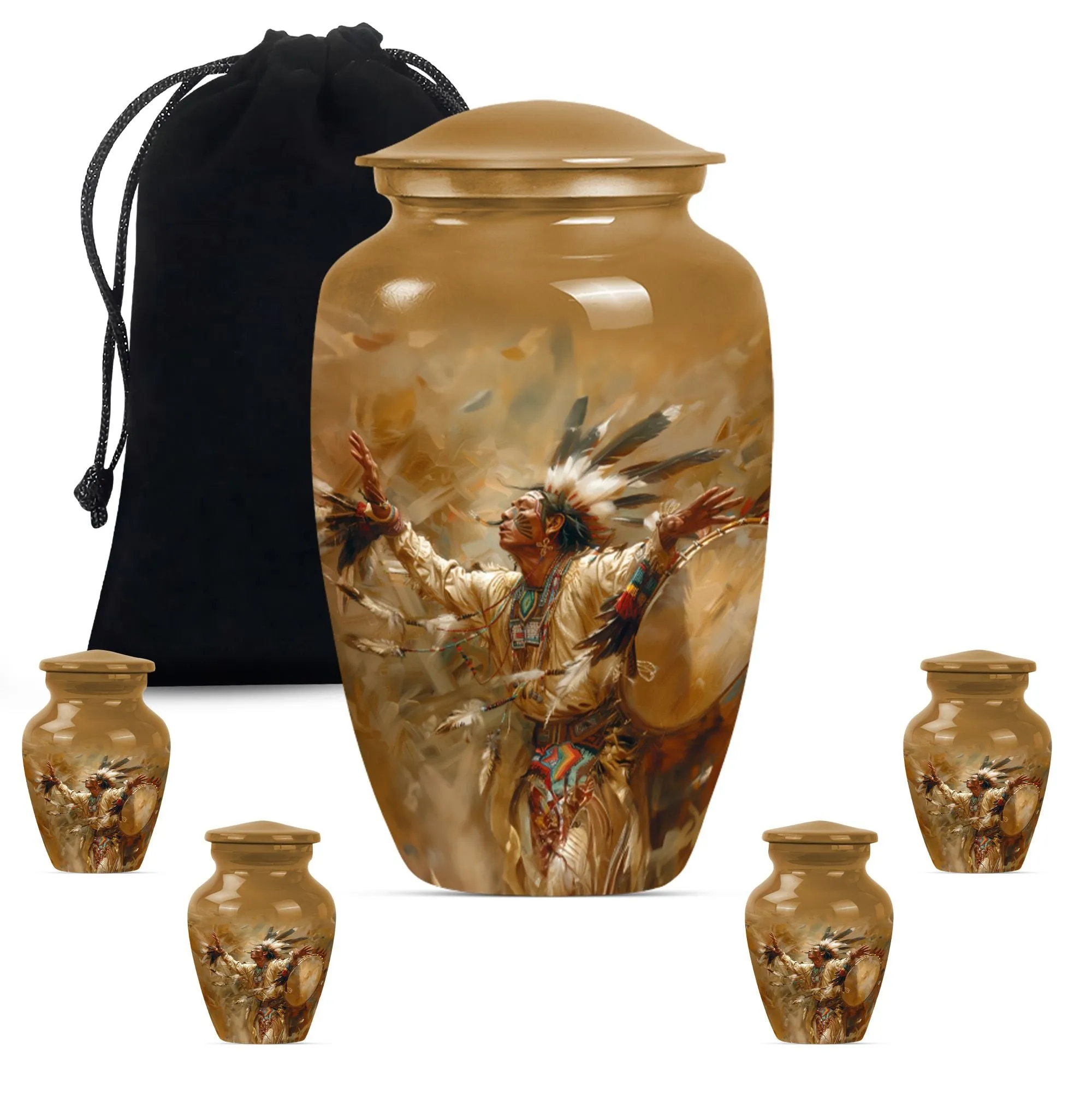 Tribe Man Cremation Urn: A Classic Elegance for Lasting Memories