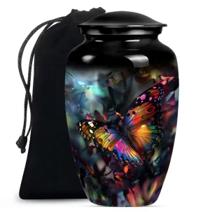 Tribute Haven Butterfly Keepsake: Elegant Medium Memorial Urn