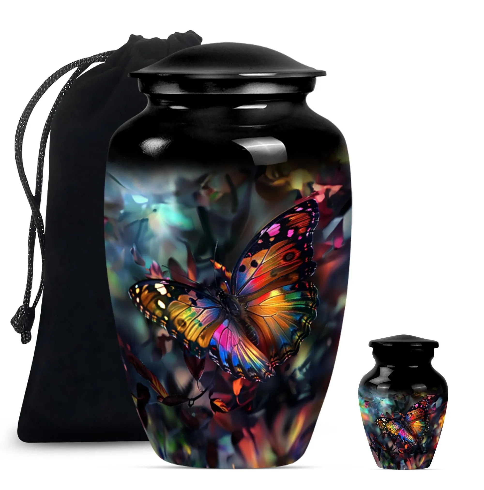 Tribute Haven Butterfly Keepsake: Elegant Medium Memorial Urn