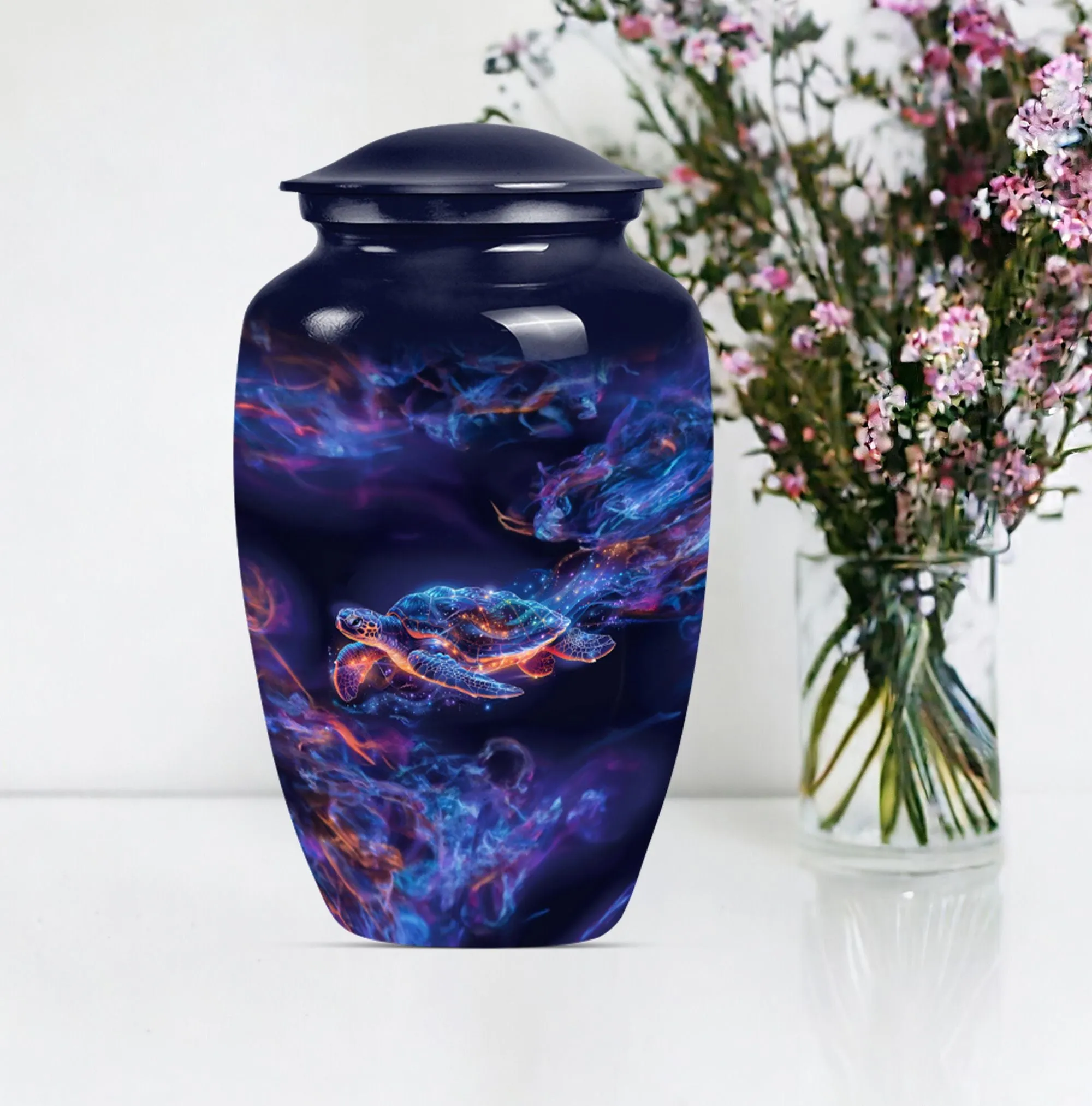 TURTLE Urn Cremation Remnant Storage for Adults