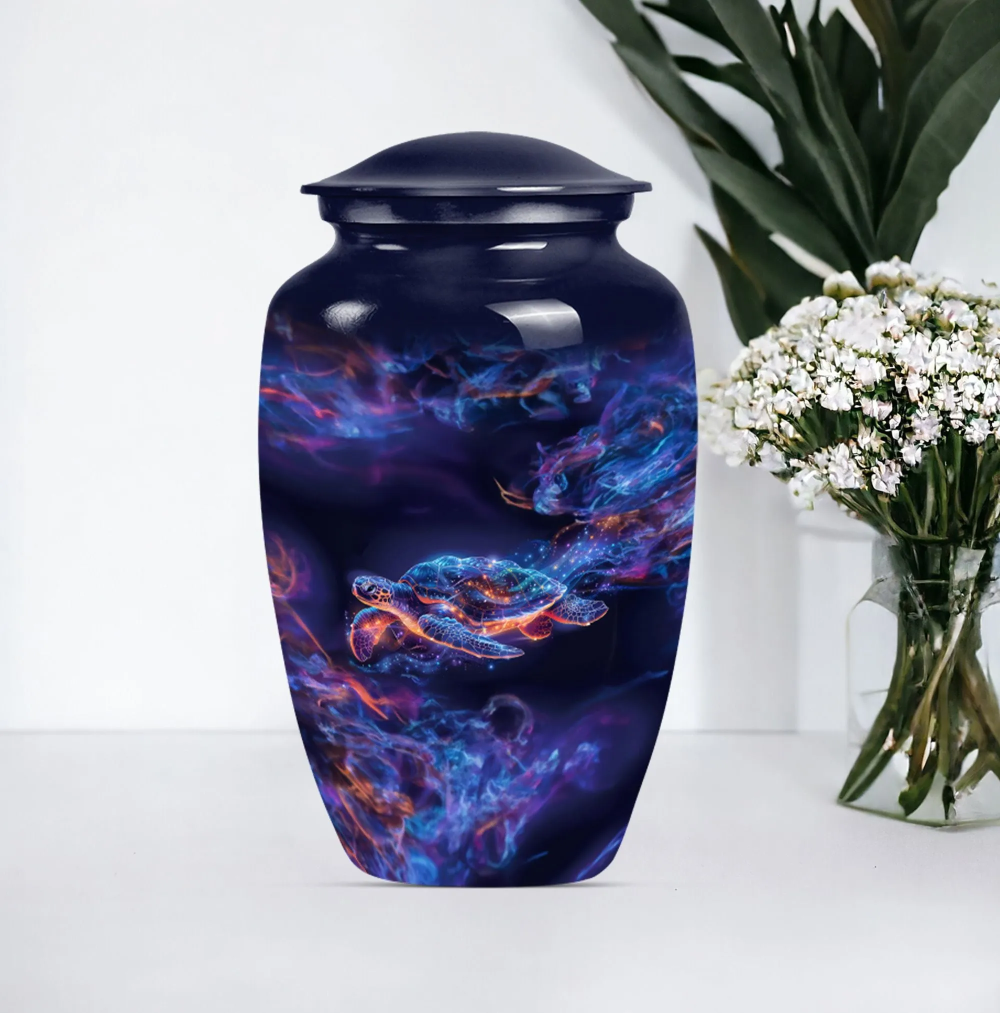 TURTLE Urn Cremation Remnant Storage for Adults