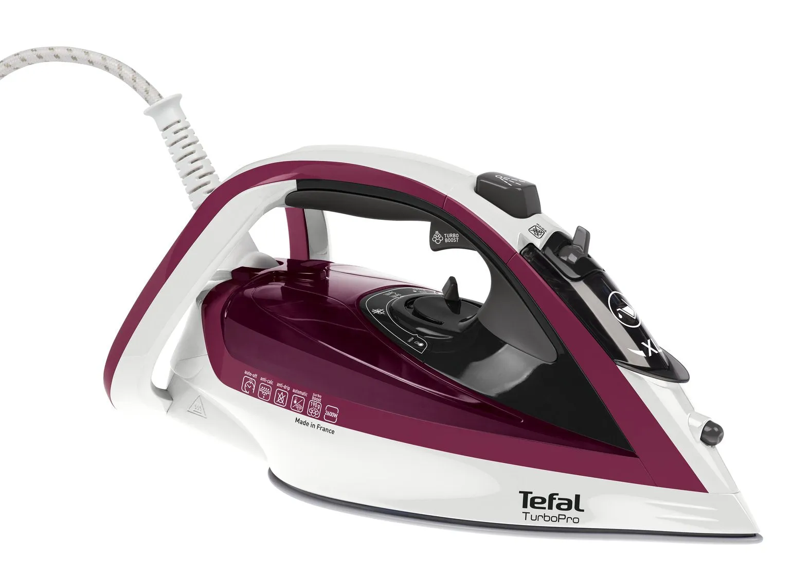 User manual and frequently asked questions Turbopro FV5605 Steam Iron