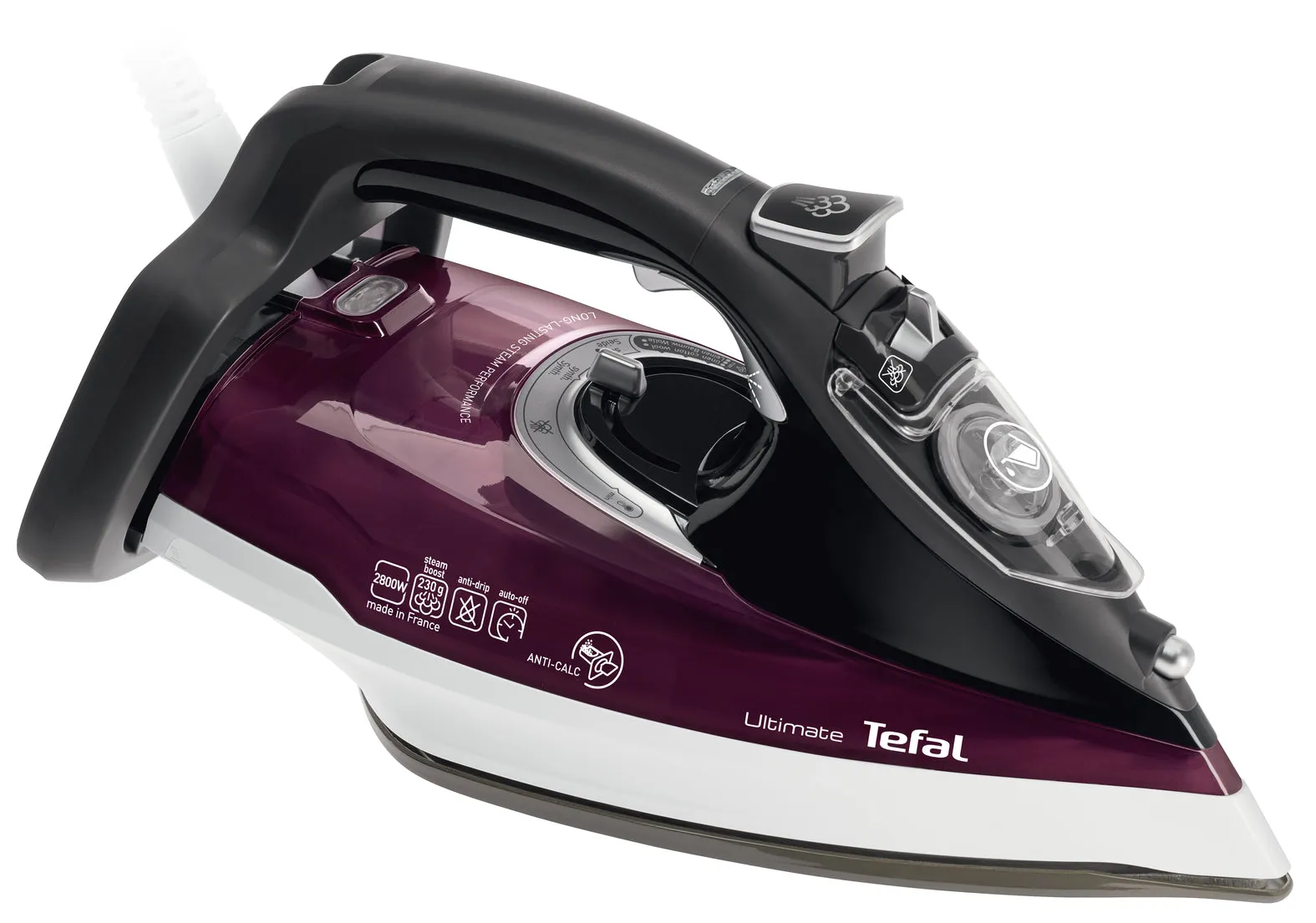 User manual and frequently asked questions Ultimate Anti-Calc FV9740 Steam Iron