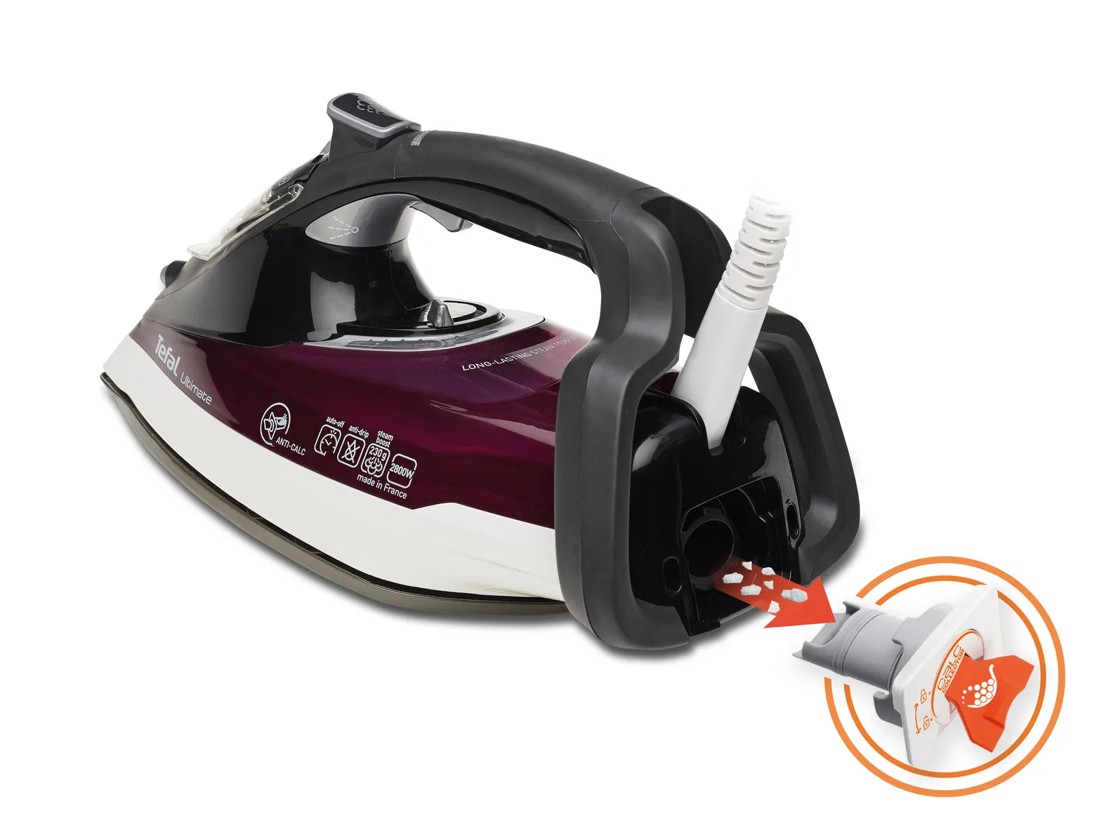User manual and frequently asked questions Ultimate Anti-Calc FV9740 Steam Iron