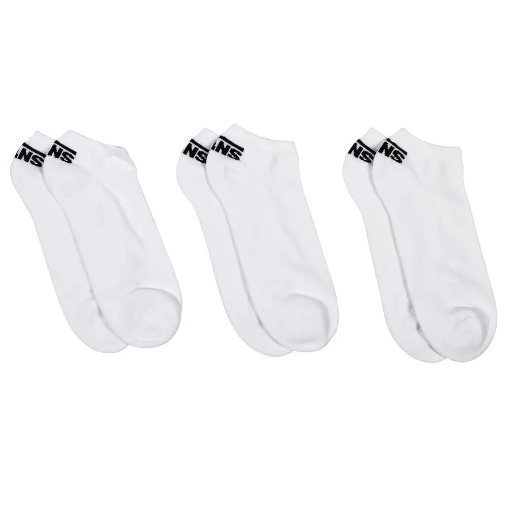 Vans Classic Low Crew Sock 3 Pack - White