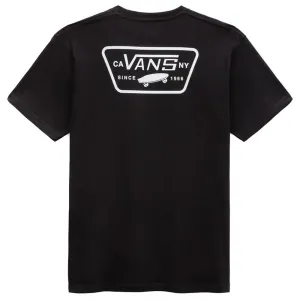Vans Full Patch Back T-Shirt - Black/White