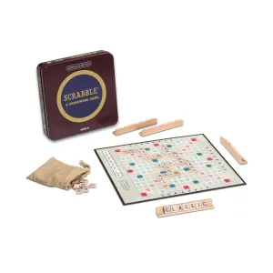 Winning Solutions 22501 Scrabble Nostalgia Edition Tin Board Game
