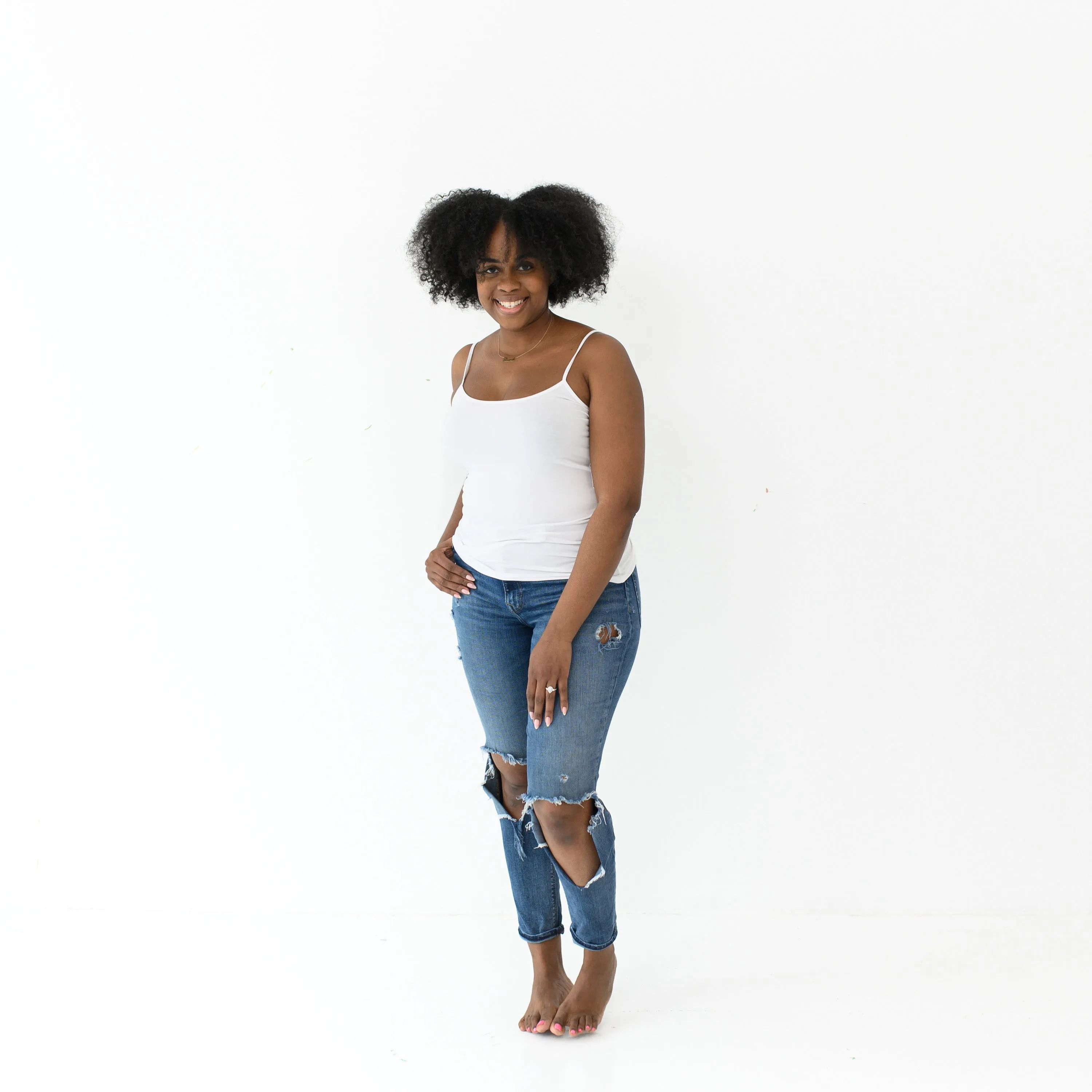 Women’s Camisole in Snow