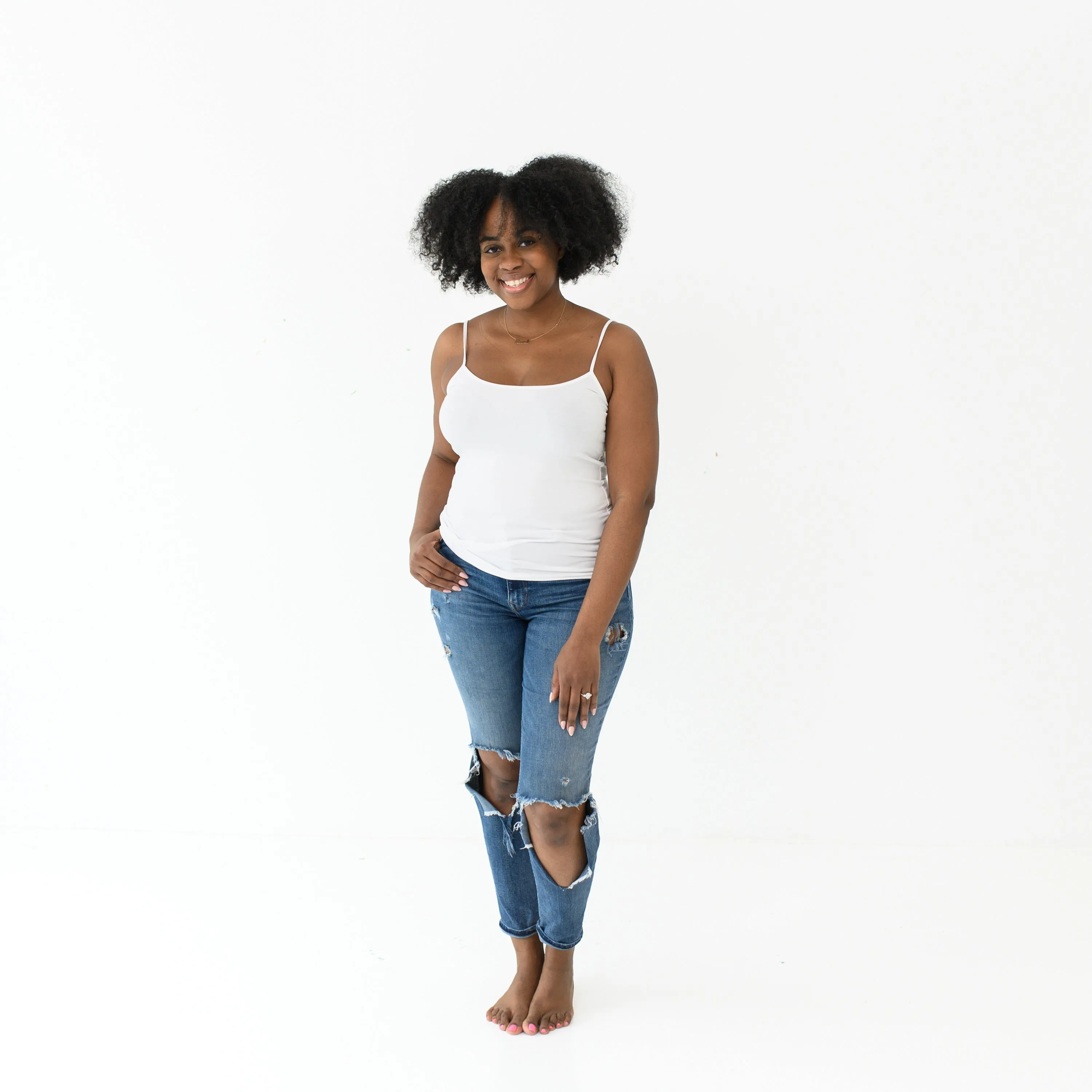 Women’s Camisole in Snow