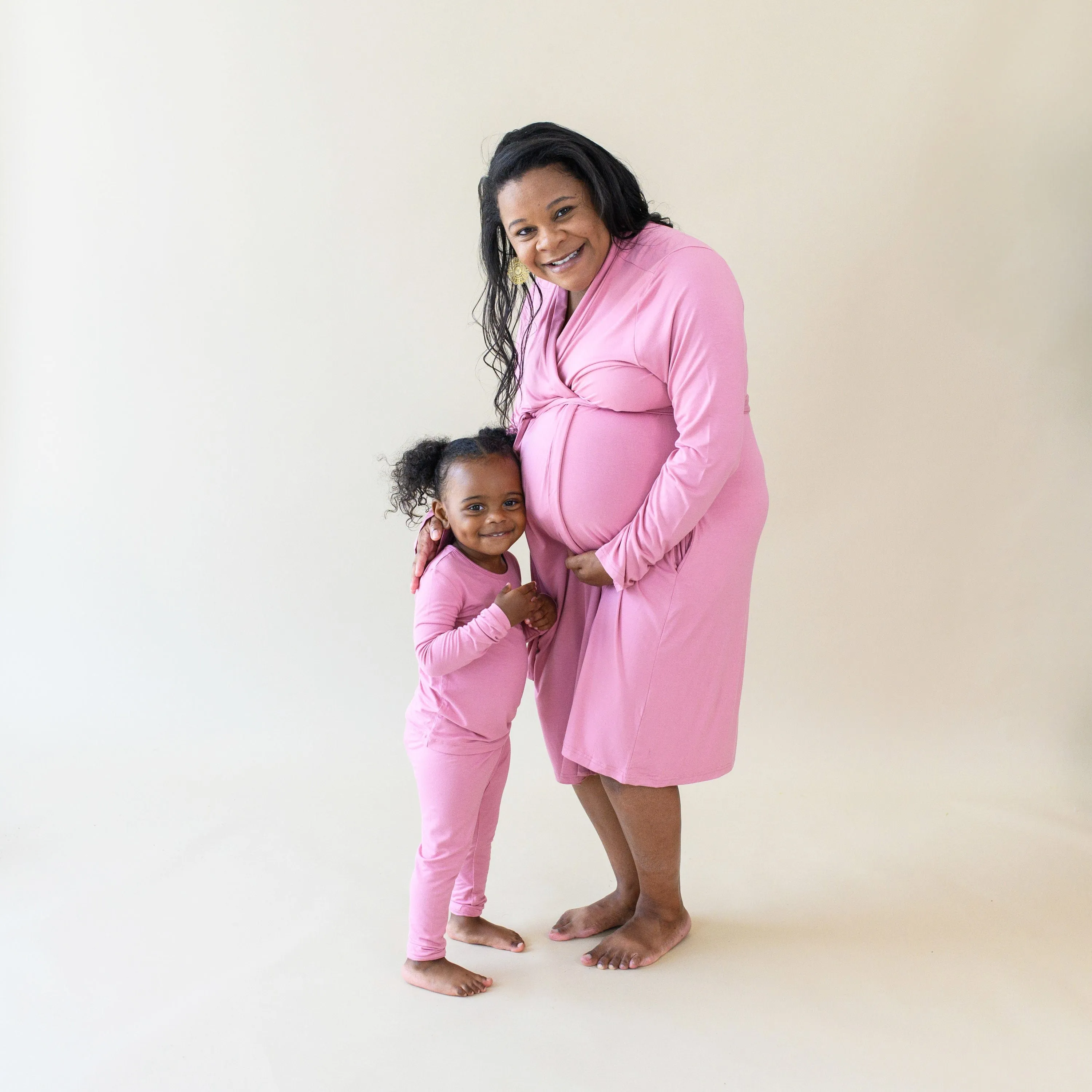 Women’s Lounge Robe in Apple Blossom