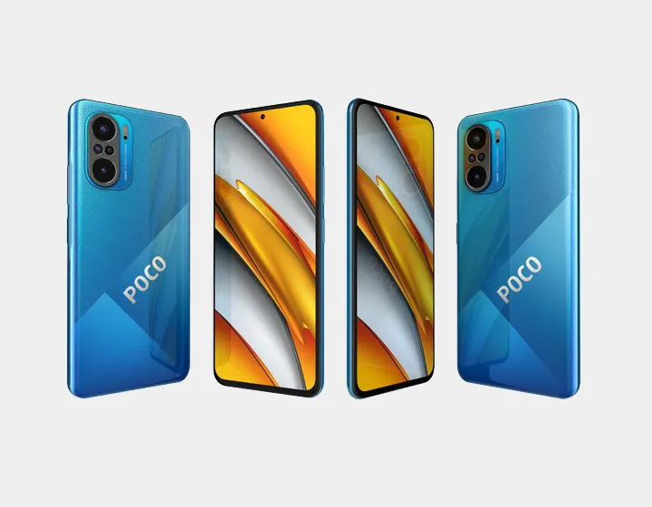 Xiaomi Poco F3 5G 256Gb ROM 8Gb RAM Dual SIM GSM Unlocked - Ocean Blue