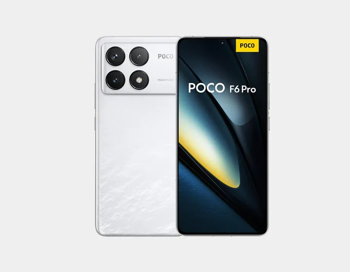 Xiaomi Poco F6 PRO 5G 256GB ROM 12GB RAM Dual SIM GSM Unlocked - White