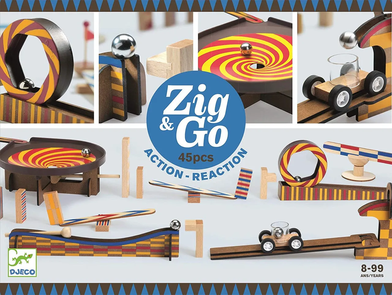 Zig and Go - 45 pcs Wroom