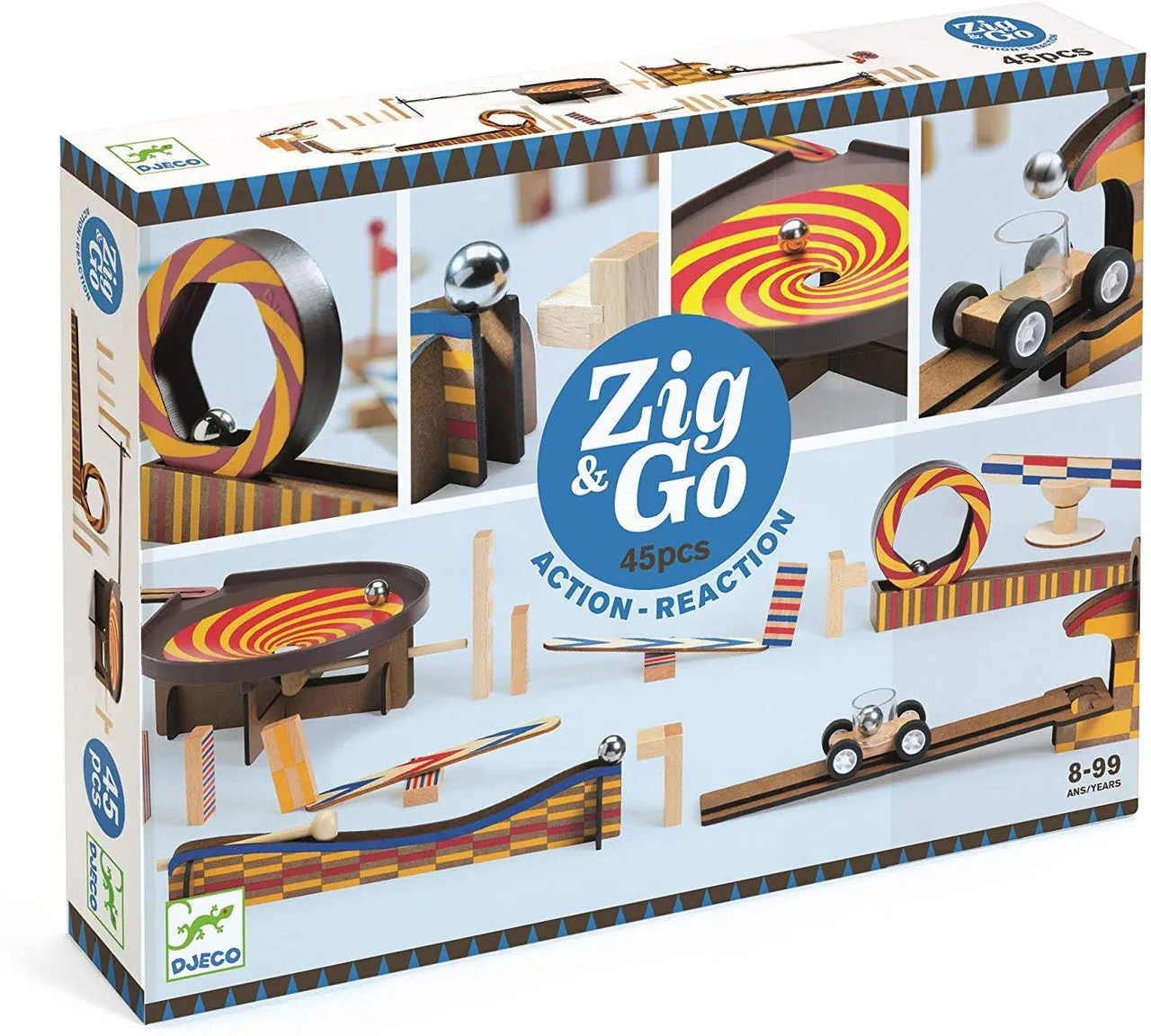 Zig and Go - 45 pcs Wroom