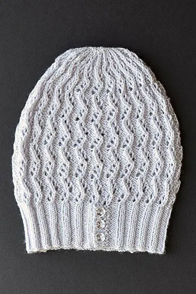 Zig Zag Lace Hat
