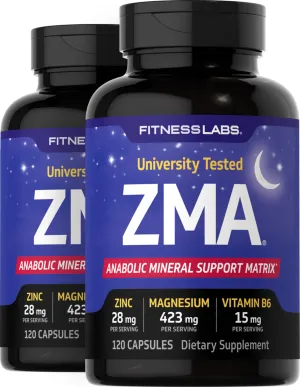 ZMA, 120 Capsules, 2  Bottles