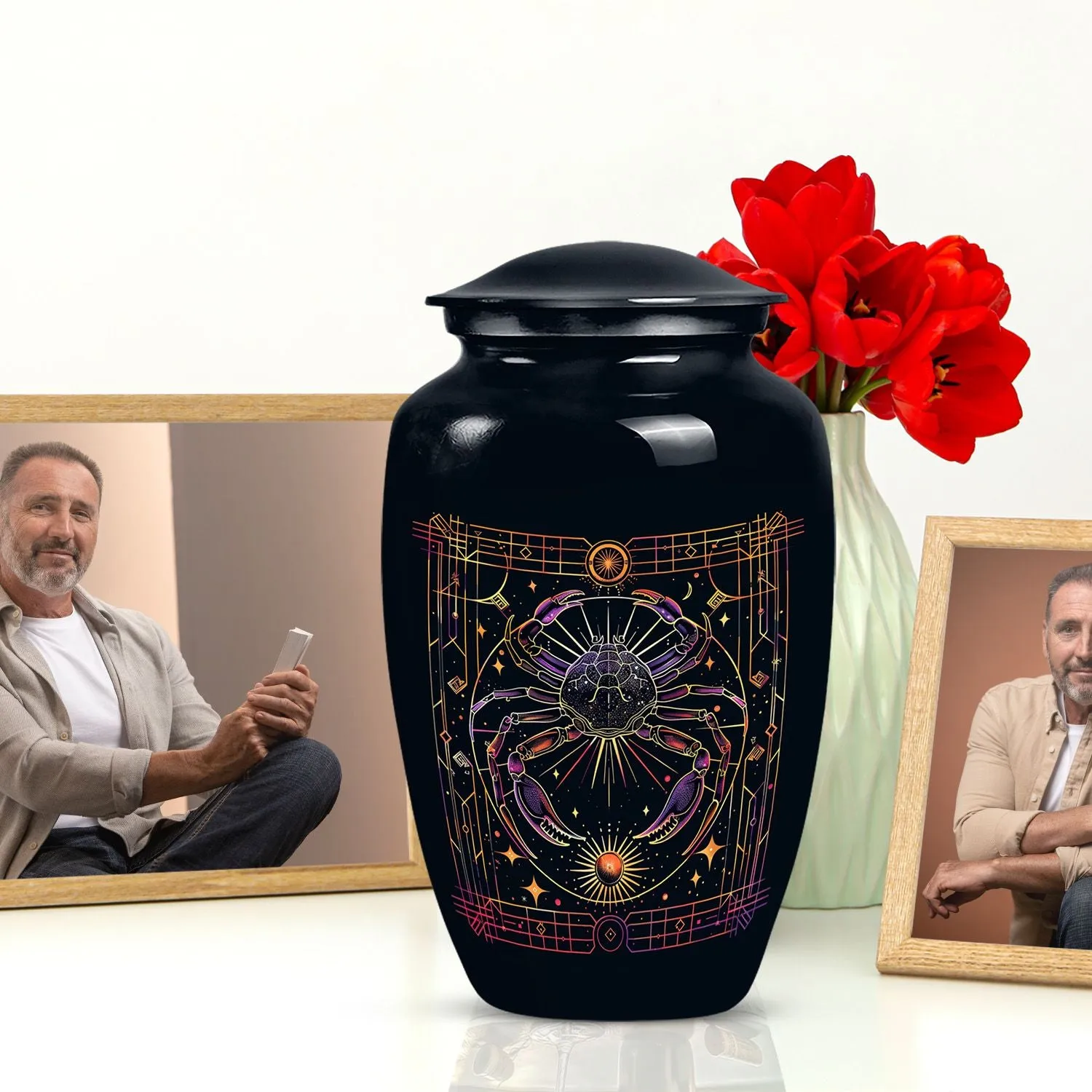 Zodiac Divine Tributes Memorial Urns for Soulful Farewell
