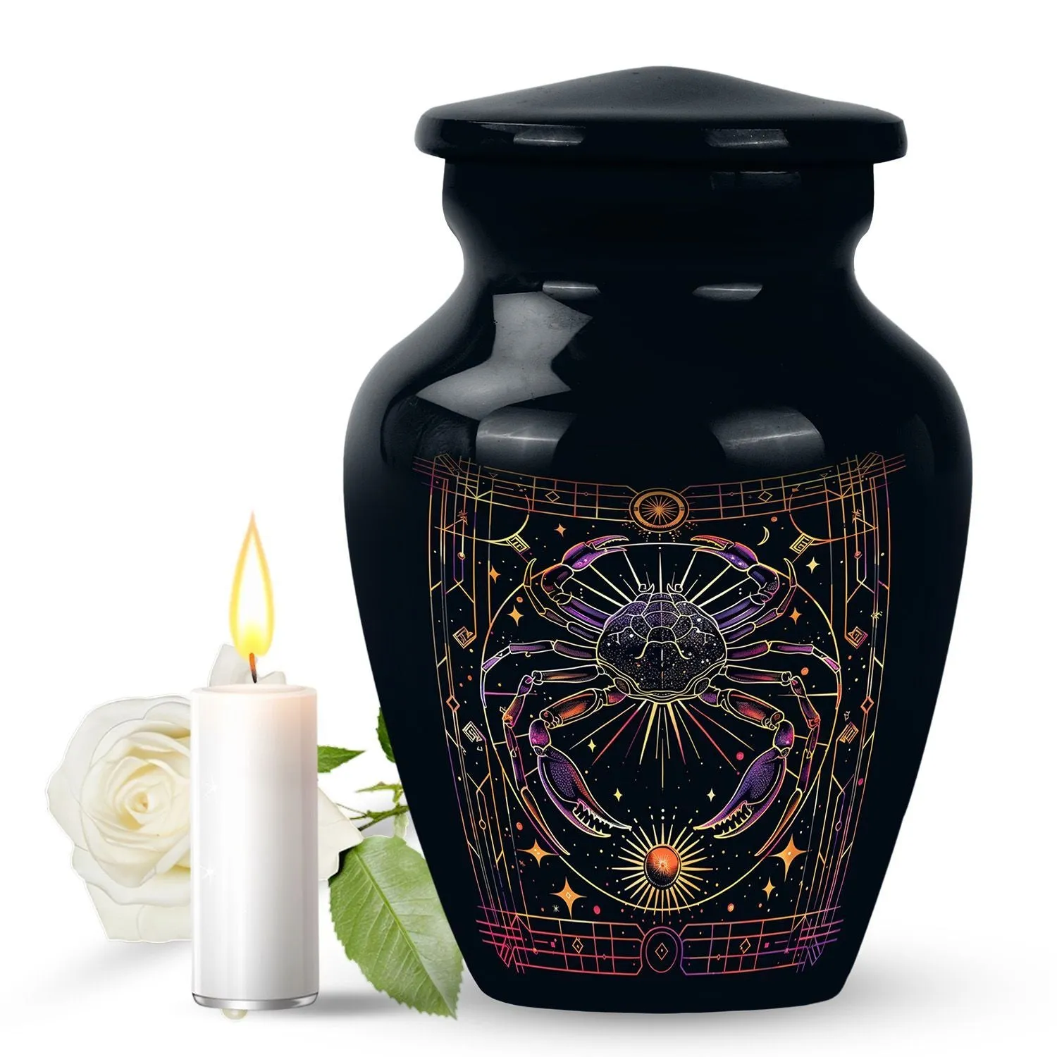 Zodiac Divine Tributes Memorial Urns for Soulful Farewell