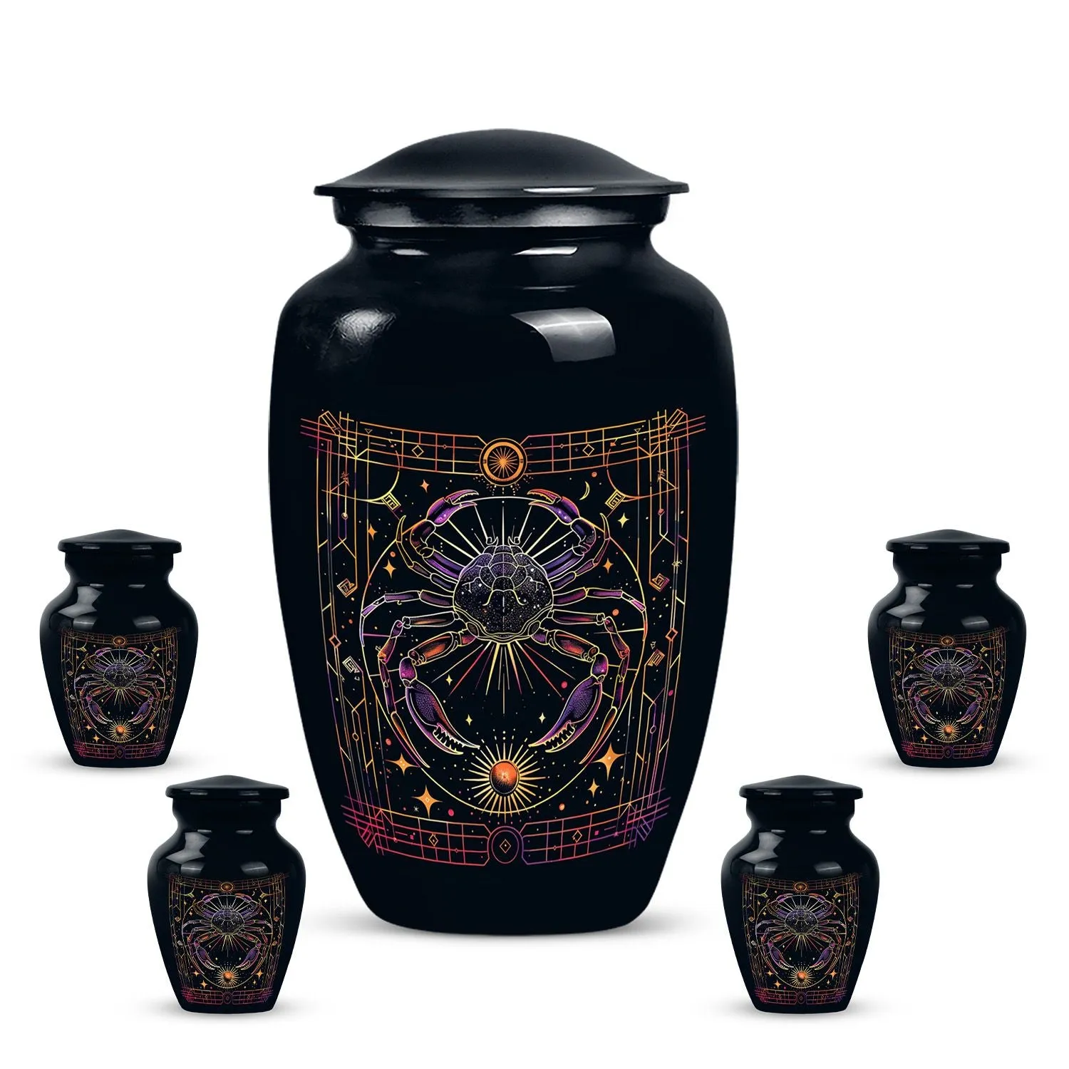 Zodiac Divine Tributes Memorial Urns for Soulful Farewell