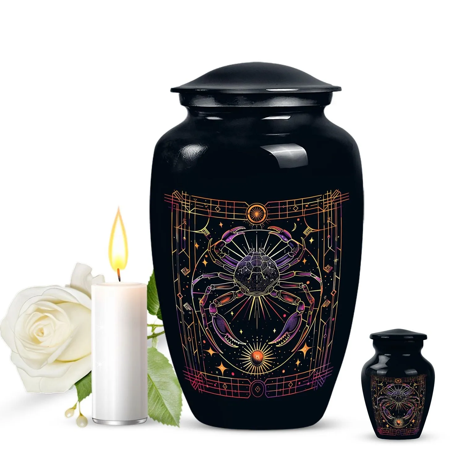 Zodiac Divine Tributes Memorial Urns for Soulful Farewell