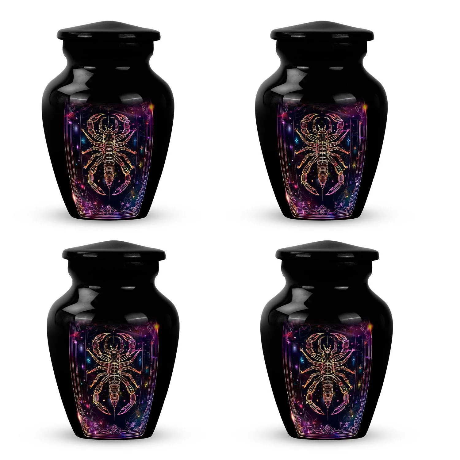 Zodiac Harmony Cremation Urn - Reverent Memorial for Loved Ones