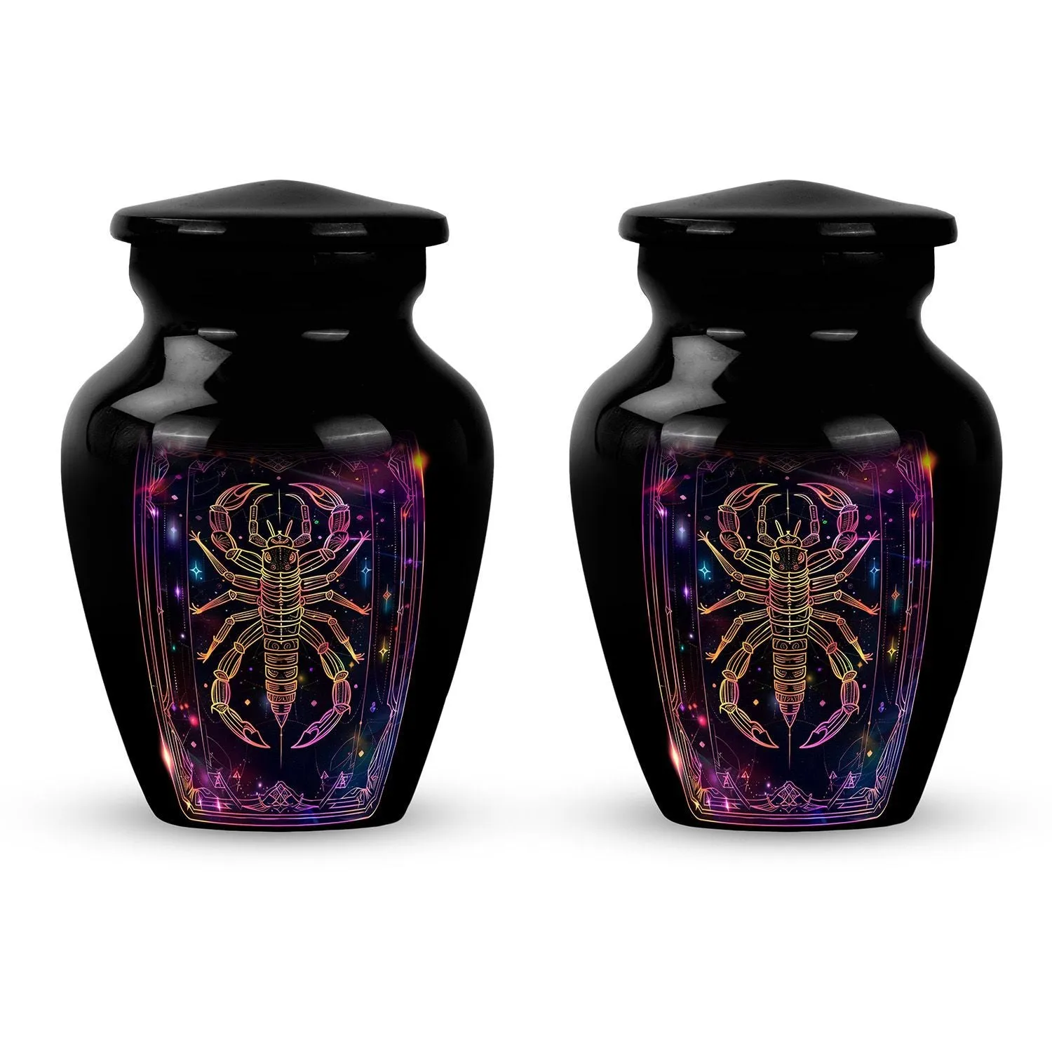 Zodiac Harmony Cremation Urn - Reverent Memorial for Loved Ones