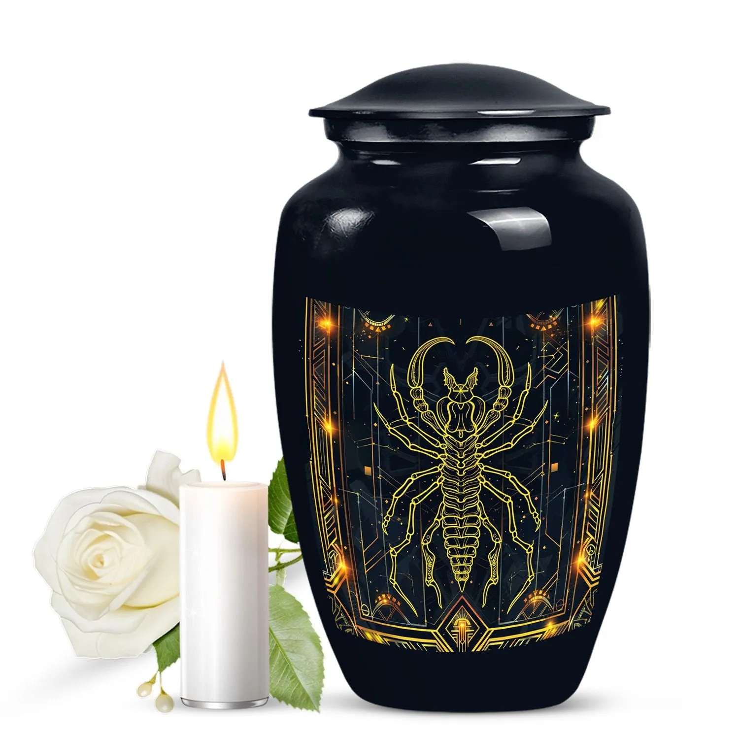 Zodiac Touch - Eternity Rest Cremation Urn For Ashes