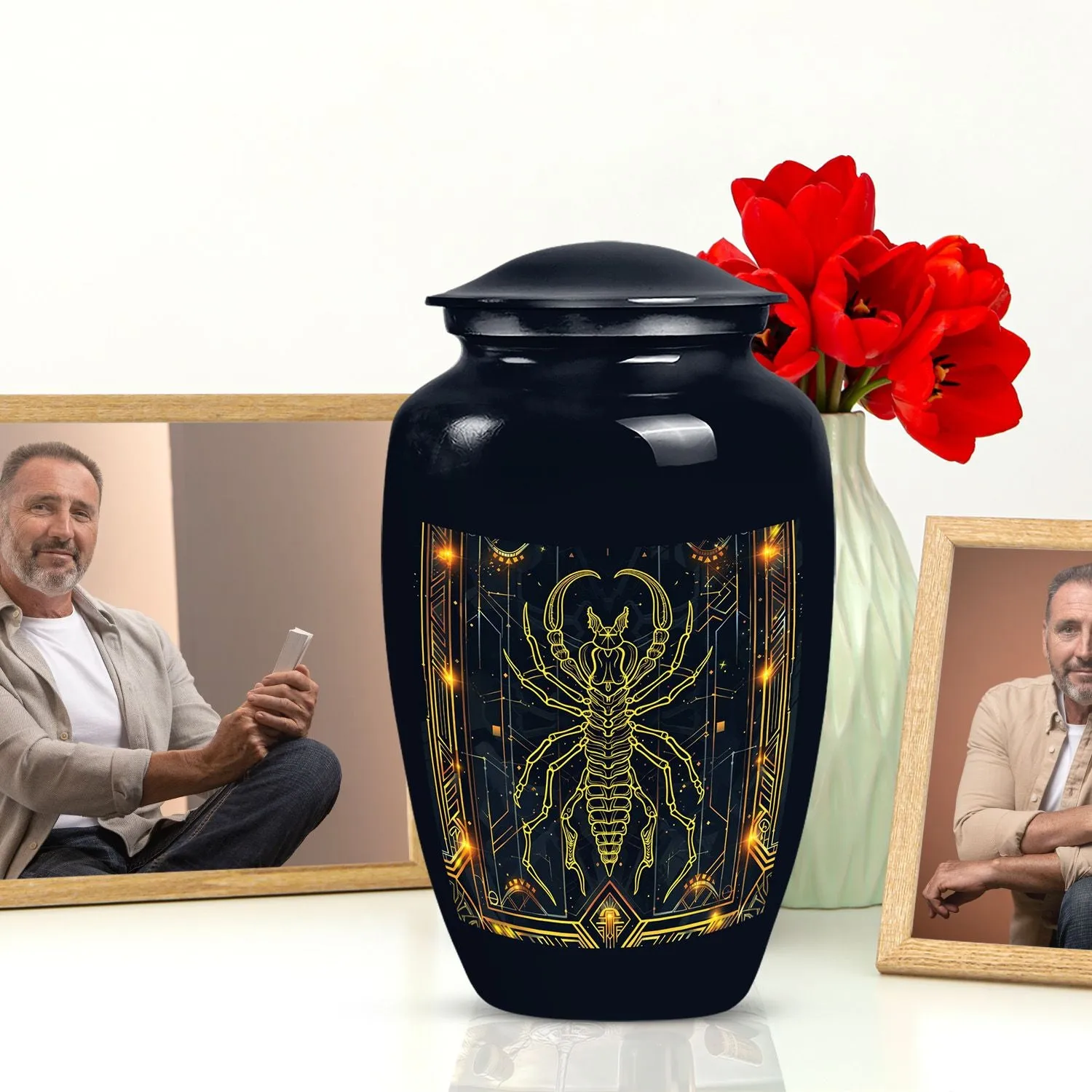 Zodiac Touch - Eternity Rest Cremation Urn For Ashes