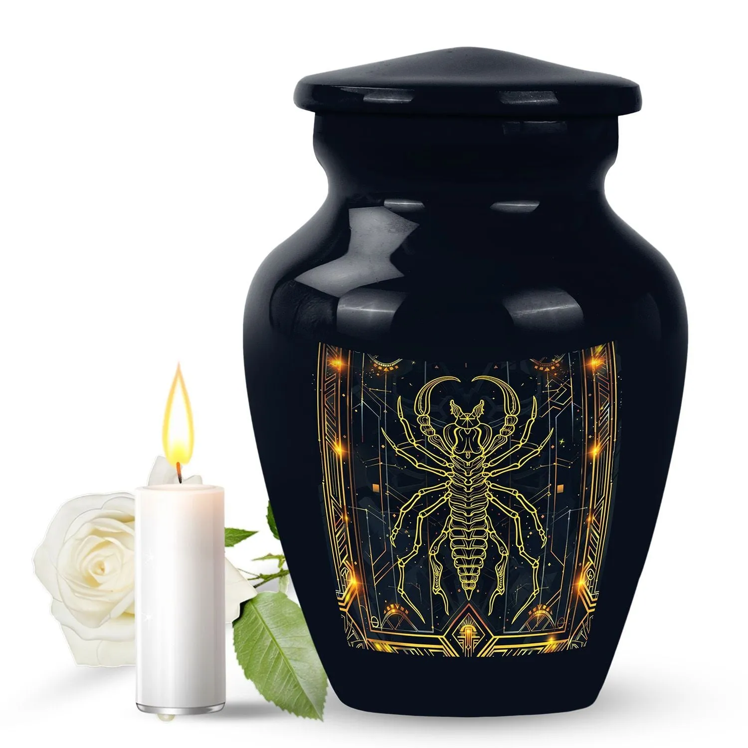 Zodiac Touch - Eternity Rest Cremation Urn For Ashes