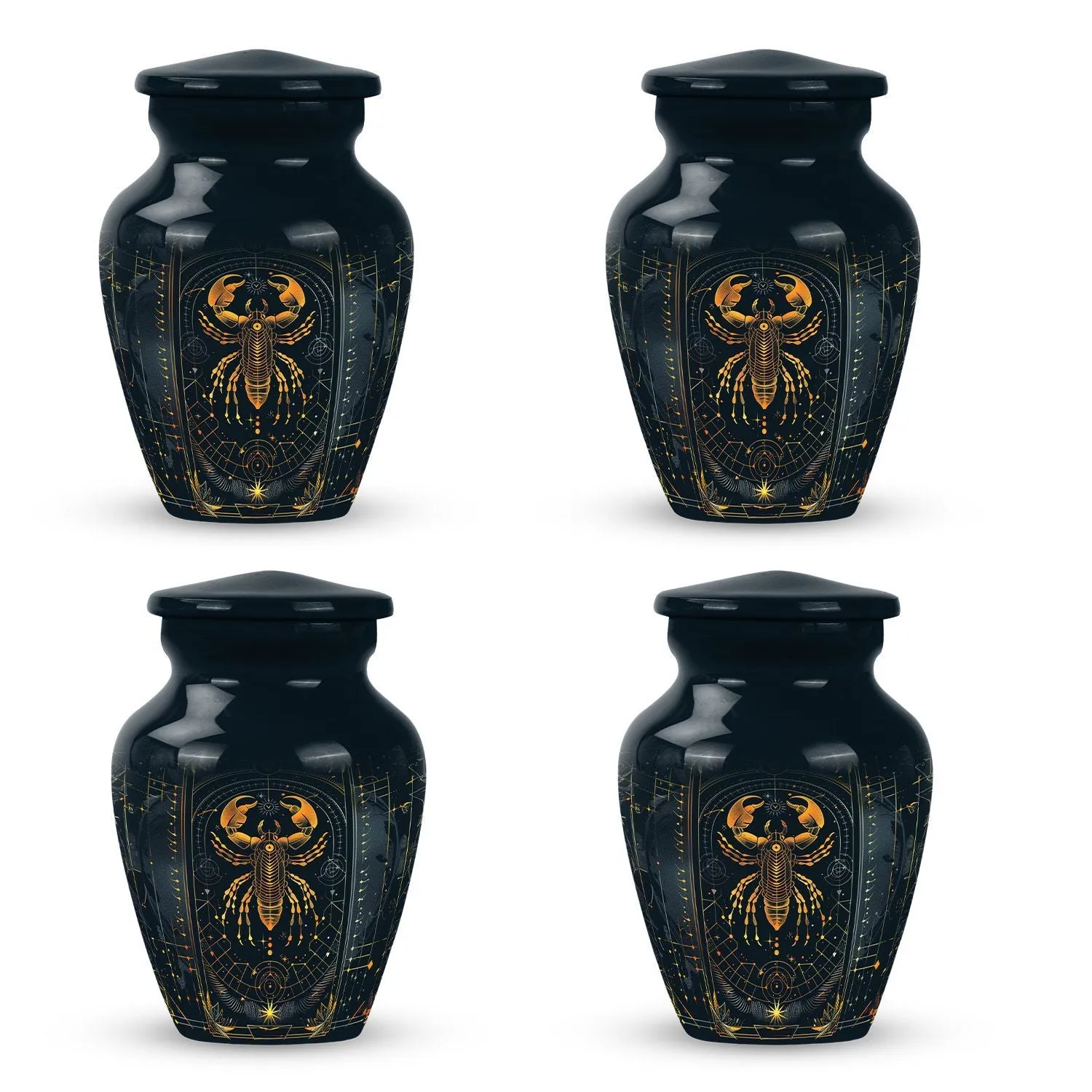 Zodiac Urn: Classic Memorial Cremation Solution for Women