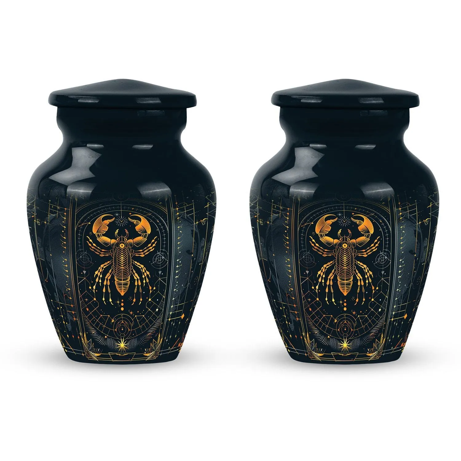 Zodiac Urn: Classic Memorial Cremation Solution for Women